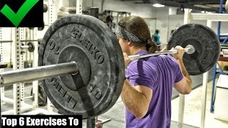 MY TOP 6 EXERCISES TO INCREASE YOUR OVERHEAD PRESS [upl. by Nicolas]