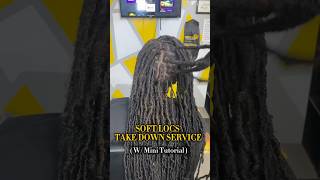 SOFT LOCS TAKEDOWN SERVICE 🫶🏽 [upl. by Luby]