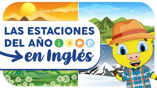 Las Estaciones del Año en Inglés  Aprender Inglés [upl. by Rollin33]