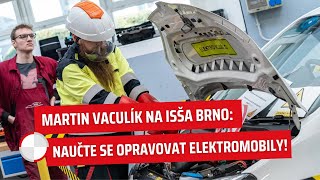 Martin Vaculík na ISŠA Brno Naučte se opravovat elektromobily [upl. by Fleeman346]