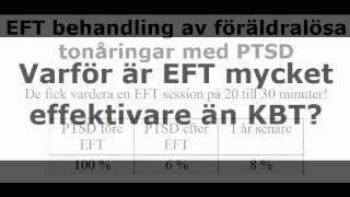 KBT amp EFT vid trauma  en jämförelse [upl. by Yelrah]