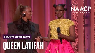 Sheryl Lee Ralph Keke Palmer amp All Our Faves Wish Our Host Queen Latifah A Very Happy Birthday [upl. by Kym572]