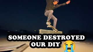 SOMEONE DESTOYED OUR DIY 😭 FEAT Mogely [upl. by Polish]