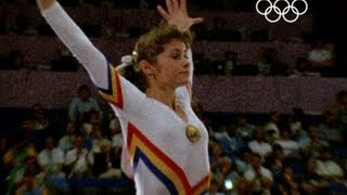 Ecaterina Szabos Golden Gymnastics Performances  Los Angeles 1984 Olympics [upl. by Gershon]