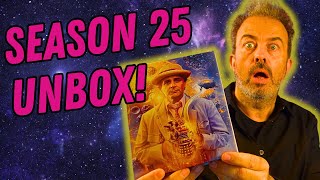 Unboxing DOCTOR WHO Season 25 The Collection Blu Ray box set [upl. by Engedi]