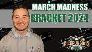 2024 How To Pick The Optimal March Madness Bracket [upl. by Meekar]