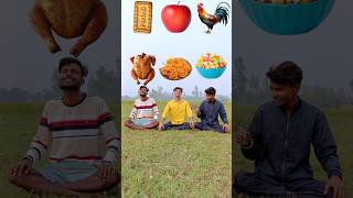 Eating ParleG biscuit Apple Rooster Goose lolipop wow cakee popcorn lalipopp😋😋 funny VFX [upl. by Eenehs385]