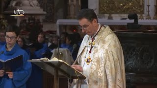 Vêpres à NotreDame de Paris du 8 janvier 2019 [upl. by Etnovad]