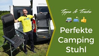 Campingstuhl Test  Auf der Suche nach DEM perfekten Klappstuhl [upl. by Alyson]