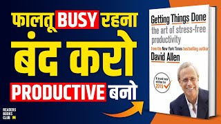 Getting Things Done by David Allen Audiobook  Book Summary in Hindi [upl. by Acinnod644]