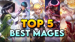 TOP 5 BEST META MAGES 2024  Season 6  Honor of kings [upl. by Lundt]