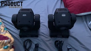 Uking 100W LED Moving Head  Review [upl. by Matless]