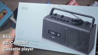 BRITZ BZC4900RT Cassette Player [upl. by Audre]