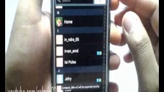 How to Export Contacts to SD Card on Android Jelly Bean Samsung Galaxy S4 [upl. by Purcell]