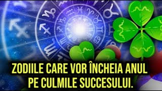 Zodiile care vor încheia anul pe culmile succesului Realizări și momente de glorie pentru ei [upl. by Maggy]