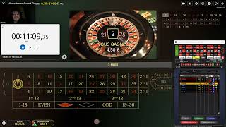 Roulette Elite  51 Euros Win  System  TCT et CTCT [upl. by Enyawud955]