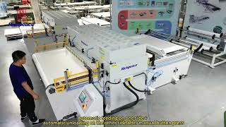 Richpeace automatic diecutting machine [upl. by Harmonia]