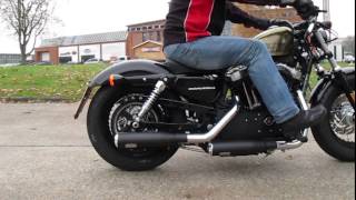 Auspuff Sounds HarleyDavidson [upl. by Auohp74]