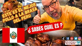 Este es el MEJOR pollo a la brasa del Peru ¿ SABES CUAL ES [upl. by Ayrb901]