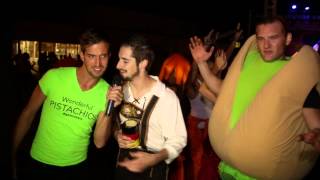 Wonderful Pistachios Get Crackin in West Hollywood  Halloween Carnaval 2013 [upl. by Udell]