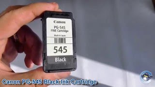 Inside Canon PG545 Black Ink Cartridge 8287B001 [upl. by Euqor]