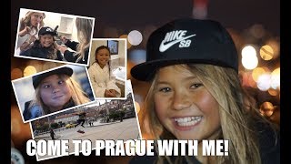 A day with SKY BROWN in PRAGUE Lifestyle VLOG 1 [upl. by Eceela]