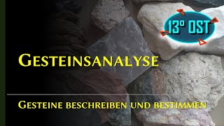 Gesteinsarten und Gesteinstypen am praktischen Beispiel erklärt [upl. by Eelyram226]