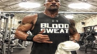 DwaynequotThe Rockquot Johnson Workout 2017 [upl. by Raseac]