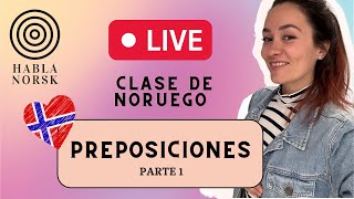 Todo sobre PREPOSICIONES en NORUEGO primera parte  preposiciones de TIEMPO [upl. by Riess]