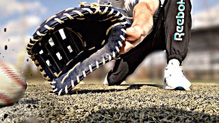 Breaking in a First Baseman Baseball Mitt [upl. by Norym794]