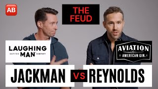 The brilliant and hilarious Hugh Jackman vs Ryan Reynolds feud that is some brilliant advertising [upl. by Euqcaj861]