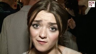 The Falling Maisie Williams Interview [upl. by Waal197]