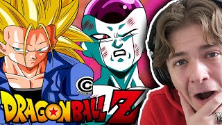 Dragon Ball NOOB Reacts to Trunks vs Frieza  Dragon Ball Z [upl. by Mahgem]