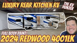 2024 Redwood 4001LK  Luxury Rear Kitchen RV [upl. by Marin]