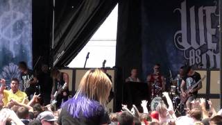 We Came As Romans  Tracing Back Roots  Live at Warped Tour Chicago 2013 [upl. by Etnud710]