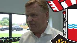 Koeman looks ahead to Villa clash [upl. by Zora]