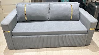 sofa SOFA COME BED  3 FOLD  NEW DESIGN  MY NO 9920859681 [upl. by Gnilrets515]