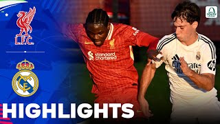 Liverpool vs Real Madrid  Highlights  UEFA Youth League 27112024 [upl. by Patterman]