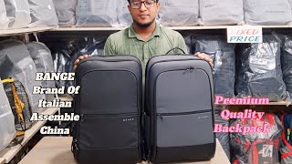 BANGE Anti Thief YKK Zipper Premium Office Laptop 156 Backpack 01875166809 [upl. by Nageek]