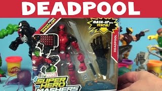 Deadpool Action Figure Marvel Superhero Mashers Unboxing [upl. by Comyns77]