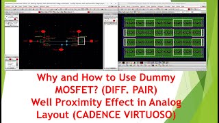 Why used Dummy Mosfet in Analog Layout VLSI Cadence What is Well Proximity Effect WPE in VLSI [upl. by Culberson837]