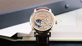 Đánh giá A Lange amp Söhne RICHARD LANGE Tourbillon và hệ thống cân bằng lực FUSÉEANDCHAIN [upl. by Kreindler]