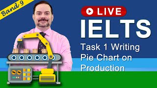 IELTS Live Class  Task 1 Writing Pie Graphs Production [upl. by Noremac356]