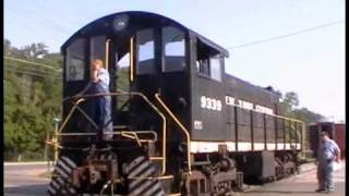 Whitewater Valley Railroad with Flagg Coal 75  Part 1 [upl. by Tsirhc]