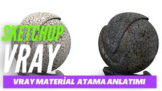 Sketchup Vray Material Atama Anlatımı [upl. by Wat]