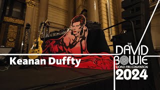 Keanan Duffty  The David Bowie World Fan Convention 2024 Interviews [upl. by Dorian]