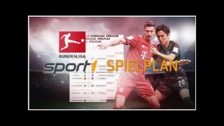 BundesligaSpielplan 20182019 Spieltage und Termine im Überblick [upl. by Hadden]