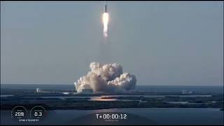 Blastoff SpaceX Falcon Heavy Launches Arabsat6A Mission [upl. by Yanaj979]