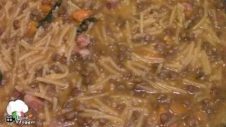 PASTA E LENTICCHIE ricetta squisita  FoodVlogger [upl. by Garrott545]