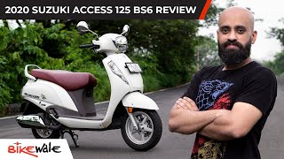 Suzuki Access 125 BS6 Review  Indias best selling 125cc scooter  Pros and Cons Listed  BikeWale [upl. by Enehpets]